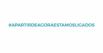 #APARTIRDEAGORAESTAMOSLIGADOS