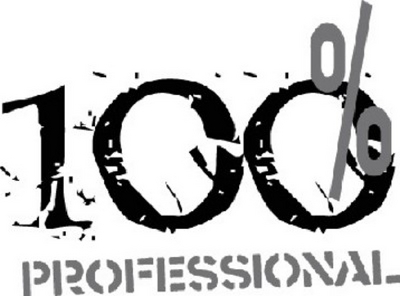 100% PROFESSIONAL