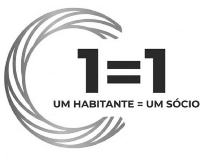 1=1 UM HABITANTE = UM SÓCIO