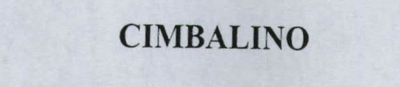 CIMBALINO