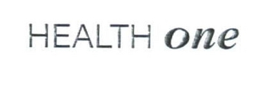 HEALTH ONE