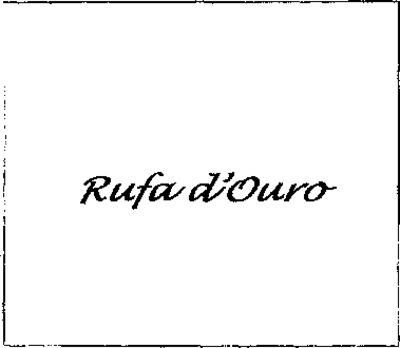 RUFA D'OURO