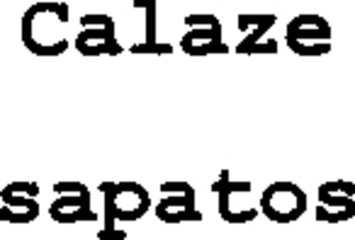 CALAZE SAPATOS
