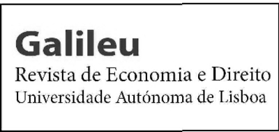 GALILEU - REVISTA DE ECONOMIA E DIREITO UNIVERSIDADE AUTÓNOMA DE LISBOA