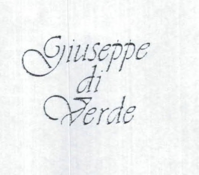 GIUSEPPE DI VERDE