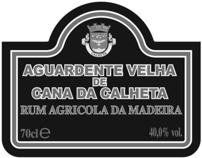 AGUARDENTE VELHA DE CANA DA CALHETA RUM AGRICOLA DA MADEIRA