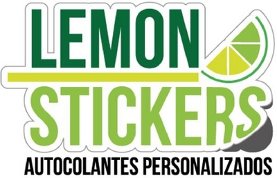 LEMON STICKERS AUTOCOLANTES PERSONALIZADOS