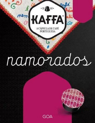 1960 KAFFA A CÁPSULA DE CAFÉ PORTUGUESA NAMORADOS GOA