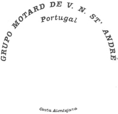 GRUPO MOTARD DE V.N. STº ANDRÉ  PORTUGAL  COSTA ALENTEJANA