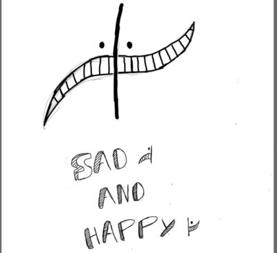 SAD AND HAPPY