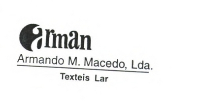 ARMAN DE ARMANDO M. MACEDO, LDA. TEXTEIS LAR