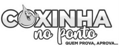 COXINHA NO PONTO - QUEM PROVA, APROVA...