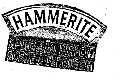 HAMMERITE APLICAÇÃO DIRECTA SOBRE A FERRUGEM
