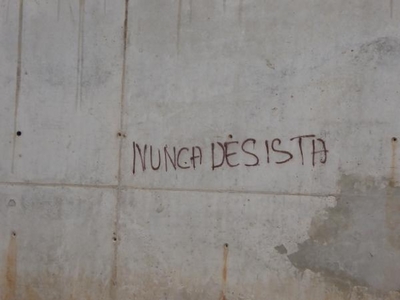 NUNCA DESISTA