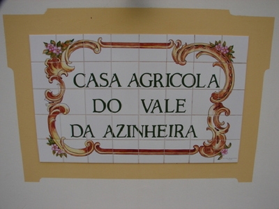 CASA AGRÍCOLA DO VALE DA AZINHEIRA