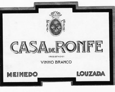 CASA  DE RONFE REGISTADO VINHO BRANCO MEINEDO LOUZADA
