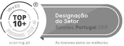 TOP10+ VNXIDS 999999999 2019 AA DESIGNAÇÃO DO SETOR SETORES PORTUGAL 2019 SCORING.PT AS MAIORES ENTRE AS MELHORES
