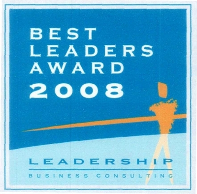 BEST LEADERS AWARD 2008 LEADERSHIP BUSINESS CONSULTING