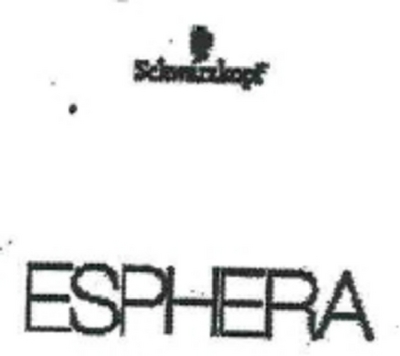 SCHWARZKOPF ESPHERA