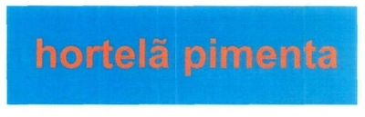 HORTELÃ PIMENTA
