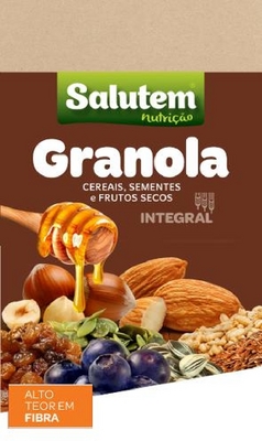 SALUTEM NUTRIÇÃO GRANOLA CEREAIS, SEMENTES E FRUTOS SECOS