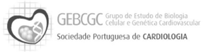 GEBCGC GRUPO DE ESTUDO DE BIOLOGIA CELULAR E GENÉTICA CARDIOVASCULAR SOCIEDADE PORTUGUESA DE CARDIOL