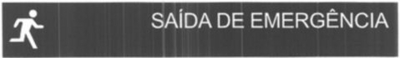 SAÍDA DE EMERGÊNCIA