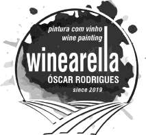 PINTURA COM VINHO WINE PAINTING WINEARELLA ÓSCAR RODRIGUES SINCE 2019