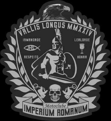 VALLIS LONGUS MMXXIV IRMANDADE, LEALDADE, RESPEITO, HONRA, JHS MOTOCLUBE IMPERIUM ROMANUM