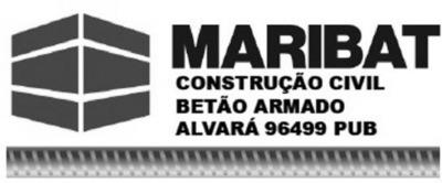 MARIBAT CONSTRUÇÃO CIVIL BETÃO ARMADO ALVARÁ 96499 PUB