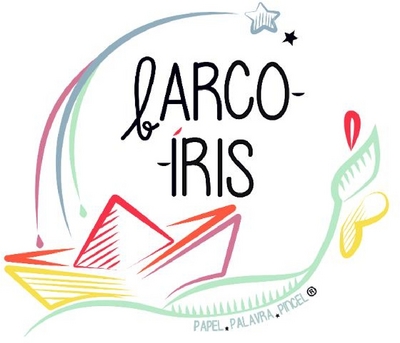 BARCO-ÍRIS PAPEL PALAVRA PINCEL