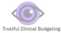TRUSTFUL CLINICAL BUDGETING
