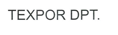 TEXPOR DPT.