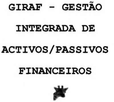 GIRAF - GESTÃO INTEGRADA DE ACTIVOS / PASSIVOS FINANCEIROS