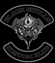 BLACK SKULLS KUSTOM KLUB