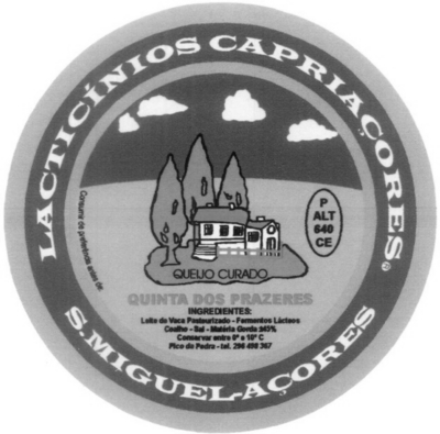 LACTICÍNIOS CAPRIAÇORES QUINTA DOS PRAZERES S. MIGUEL-AÇORES
