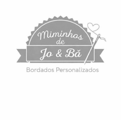 MIMINHOS DE JO & BÁ BORDADOS PERSONALIZADOS