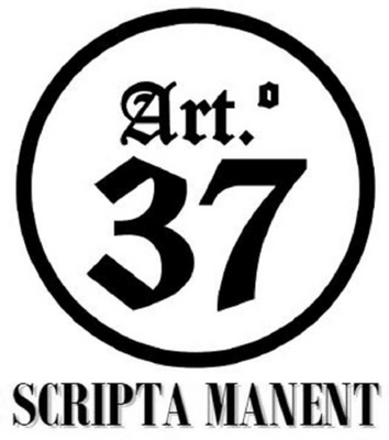 ART.º 37 SCRIPTA MANENT