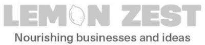 LEMON ZEST NOURISHING BUSINESSES AND IDEAS