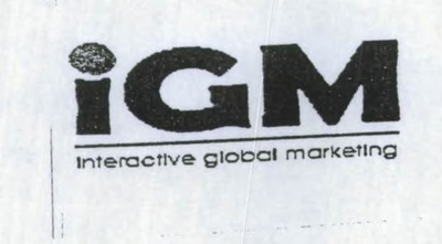 IGM INTERACTIVE GLOBAL MARKETING