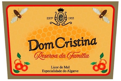 ESTD 1955 DOM CRISTINA RESERVA DA FAMÍLIA LICOR DE MEL ESPECIALIDADE DO ALGARVE