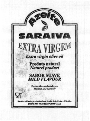 AZEITE SARAIVA EXTRA VIRGEM