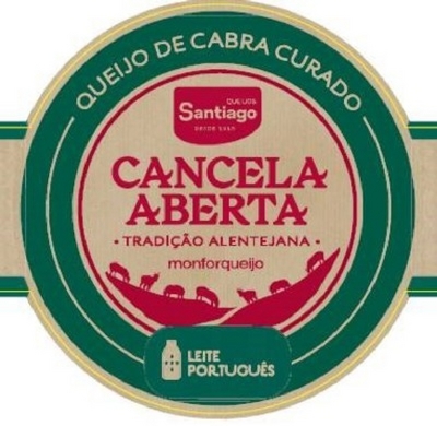 QUEIJO DE CABRA CURADO - CANCELA ABERTA - QUEIJOS SANTIAGO - TRADIÇÃO ALENTEJANA - MONFORQUEIJO - LEITE PORTUGUÊS