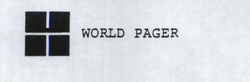 WORLD PAGER