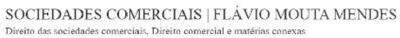 SOCIEDADES COMERCIAIS | FLÁVIO MOUTA MENDES