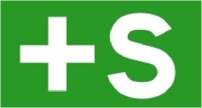 + S