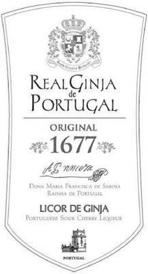 REAL GINJA DE PORTUGAL ORIGINAL 1677 DONA MARIA FRANCISCA DE SABOYA RAINHA DE PORTUGAL