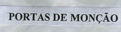PORTAS DE MONÇÃO