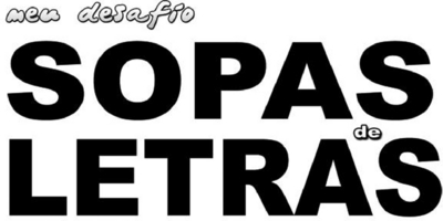 MEU DESAFIO SOPAS DE LETRAS