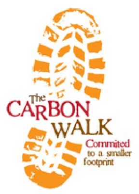 THE CARBON WALK. COMMITED TO A SMALLER FOOTPRINT